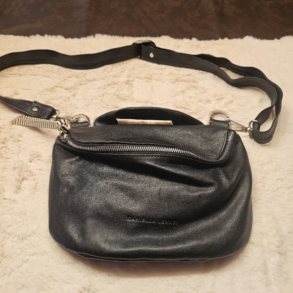 Daniella Lehavi Iconic Mia Crossbody Genuine Leather Bag - Picture 9 of 14